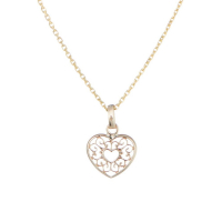 Or Éclat Women's 'Cœurs Arabesque' Pendant