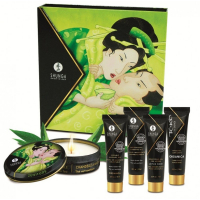 Pleasures Sensual Love Set 'Secret Geisha Organic Green Tea' - 5 Unités