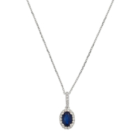 Paris Vendôme Women's 'Courtoisie' Pendant with chain