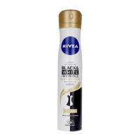 Nivea Déodorant spray 'Black & White Invisible Silky' - 200 ml