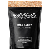 Body Blendz 'Suga Daddy He'Ll Look After You! Natural' Body Scrub - 200 g