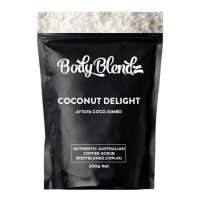 Body Blendz Exfoliant pour le corps 'Coconut Delight Ayyaya Coco Jumbo Natural' - 200 g