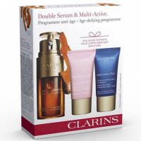 Clarins Ensemble de soins du corps 'Double Serum & Multi-Active' -  3 Unités