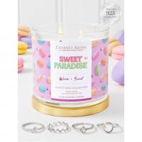 Charmed Aroma Set de bougies 'Sweet Paradise' pour Femmes - 500 g