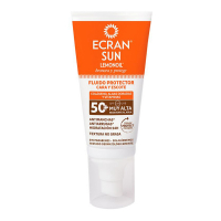 Ecran Crème solaire teintée 'Sunnique Lemonoil Anti Dark Spot SPF50+' - 50 ml