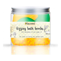 Nacomi 'Efreshing Green Tea & Orange-Vanilla Ice Cream' Bath Bomb Set - 230 g, 4 Units