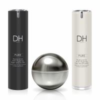 Dr. H Crème Corporelle, Crème de jour & de nuit 'Pure' - 50 ml, 3 Unités