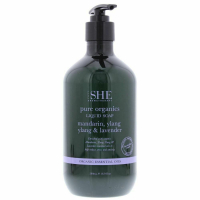 OM SHE 'Pure Organics Mandarin Ylang Ylang & Lavender' Seife - 500 ml