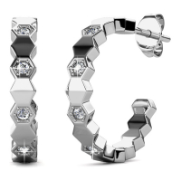 MYC Paris Women's 'Curved' Earrings
