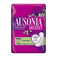 Ausonia 'Discreet' Incontinence Pads - Normal 12 Pieces