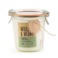 Fikkerts Cosmetics 'Bergamot White Musk Willow & Weave' Scented Candle - 200 g