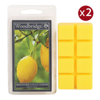 Woodbridge Candle Wachs zum schmelzen - Mediterranean Lemon 2 Einheiten