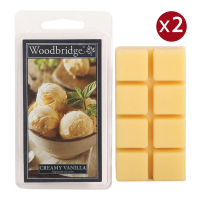 Woodbridge Candle Cire à fondre - Creamy Vanilla 2 Unités