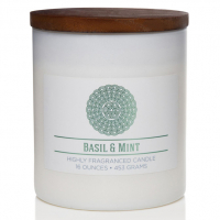 Colonial Candle Bougie parfumée 'Basil & Mint' - 453 g