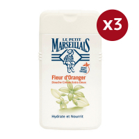 Le Petit Marseillais Gel Douche 'Fleur d'Oranger' - 250 ml, 3 Pack
