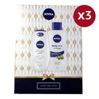Nivea 'Care for Skin' Körperpflegeset - 400 ml, 3 Pack