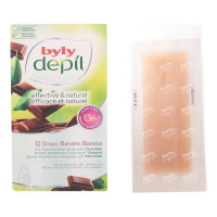 Byly 'Chocolate' Wax Strips - 12 Pieces