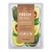 Tony Moly Masque visage en tissu 'Fresh to Go Avocado' - 22 g