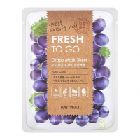 Tony Moly Masque visage en tissu 'Fresh to Go Grape' - 22 g