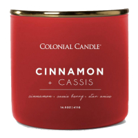 Colonial Candle Bougie parfumée 'Cinnamon & Cassis' - 411 g