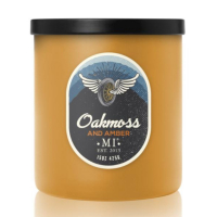 Colonial Candle Bougie parfumée 'Oakmoss & Amber' - 425 g