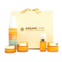 Arganicare 'Gift Box Energize & Anti Wrinkle With Vitamine Cgel Douche - Coco & Vitamine E' - 5 Pièces