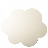 Aulica Leather Placemat Cloud