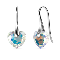 MYC Paris Women's 'Crystaline Heart' Earrings