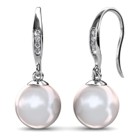 MYC Paris Women's 'Pearl Hook' Earrings