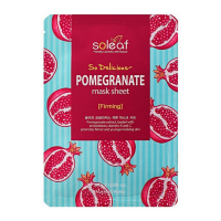 Soleaf Masque Tissu 'Pomegranate Firming So Delicious' - 25 g
