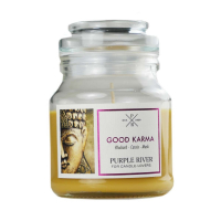 Purple River Bougie parfumée 'Good Karma' - 113 g