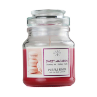 Purple River Bougie parfumée 'Sweet Macaron' - 113 g