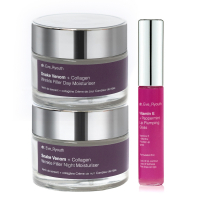 Dr. Eve_Ryouth 'Snake Venom & Collagen Wrinkle Filler + Vitamin E and Peppermint' SkinCare Set - 3 Pieces