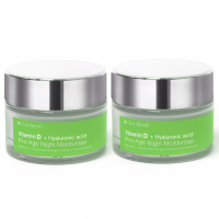 Dr. Eve_Ryouth 'Vitamin D & Hyaluronic Acid Pro-Age' Night Moisturiser - 50 ml, 2 Pieces