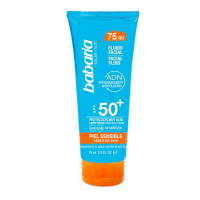 Babaria Crème solaire pour le visage 'Solar ADN Sensitive SPF50+' - 75 ml