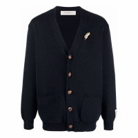 Golden Goose Deluxe Brand Men's 'Feather-Pin' Cardigan