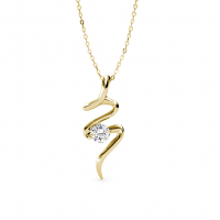 MYC Paris Women's 'Spiral' Pendant with chain