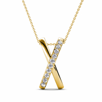 MYC Paris Women's 'X Duo' Pendant with chain