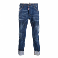 Dsquared2 Men's 'Distressed-Effect' Cropped Jeans