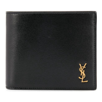 Saint Laurent 'Logo Plaque' Portemonnaie für Herren