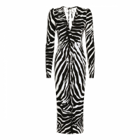 Dolce & Gabbana Women's 'Zebra' Long-Sleeved Dress