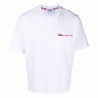 Thom Browne Men's 'Rwb-Stripe' T-Shirt