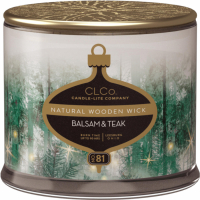 Candle-Lite Bougie parfumée 'Balsam Teak' - 396 g