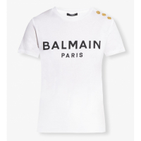 Balmain 'Logo' T-Shirt für Damen