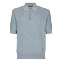 Dolce&Gabbana Men's 'Waffle' Polo Shirt