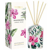 StoneGlow 'Raspberry & Amber Rose' Reed Diffuser - 200 ml