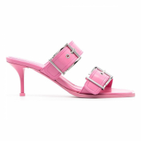 Alexander McQueen Women's 'Buckled' High Heel Sandals