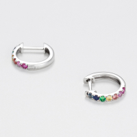 Paris Vendôme Women's 'Colorful Love' Earrings