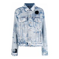 Off-White Veste en jeans 'Sky Meteor' pour Femmes