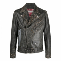 Golden Goose Deluxe Brand Men's 'Distressed' Biker Jacket